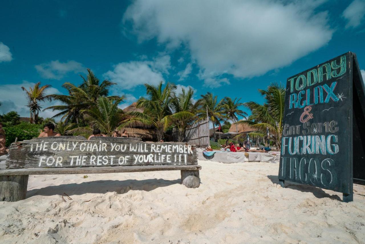 Cabanas La Eufemia Tulum Extérieur photo